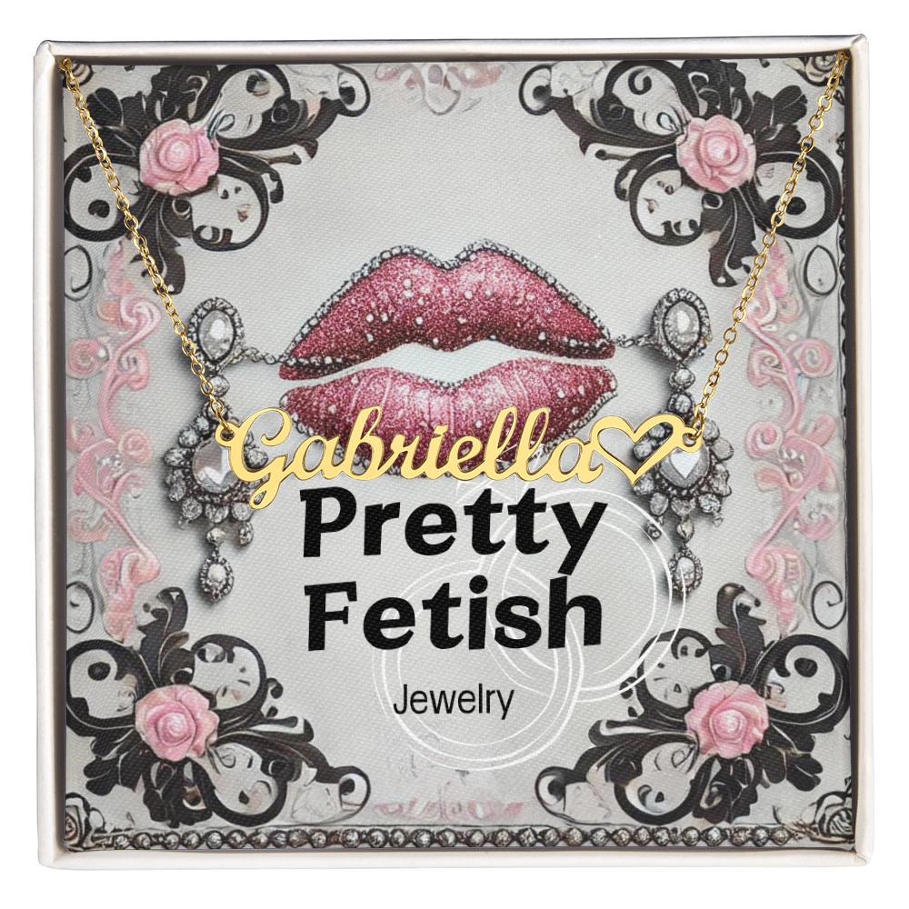 Heart Name Necklace