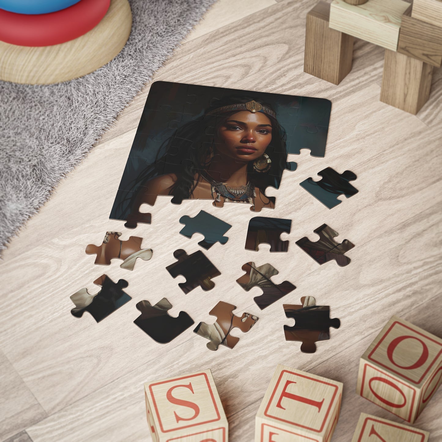 My Imitation of a Black Pocahontas Kids' Puzzle, 30-Piece