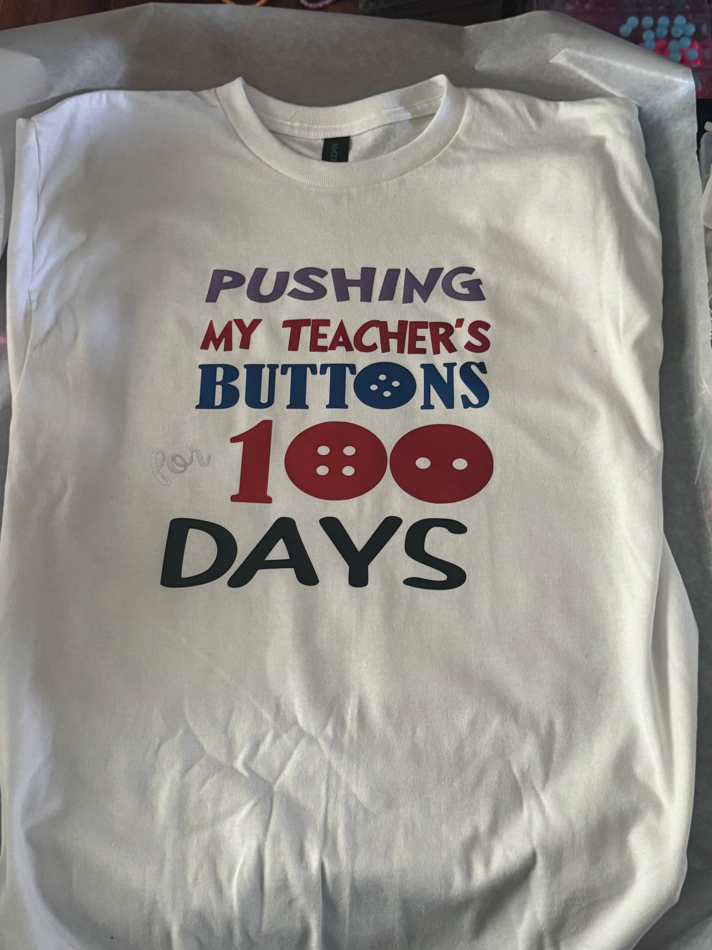 100 Days of School DIY Shirt