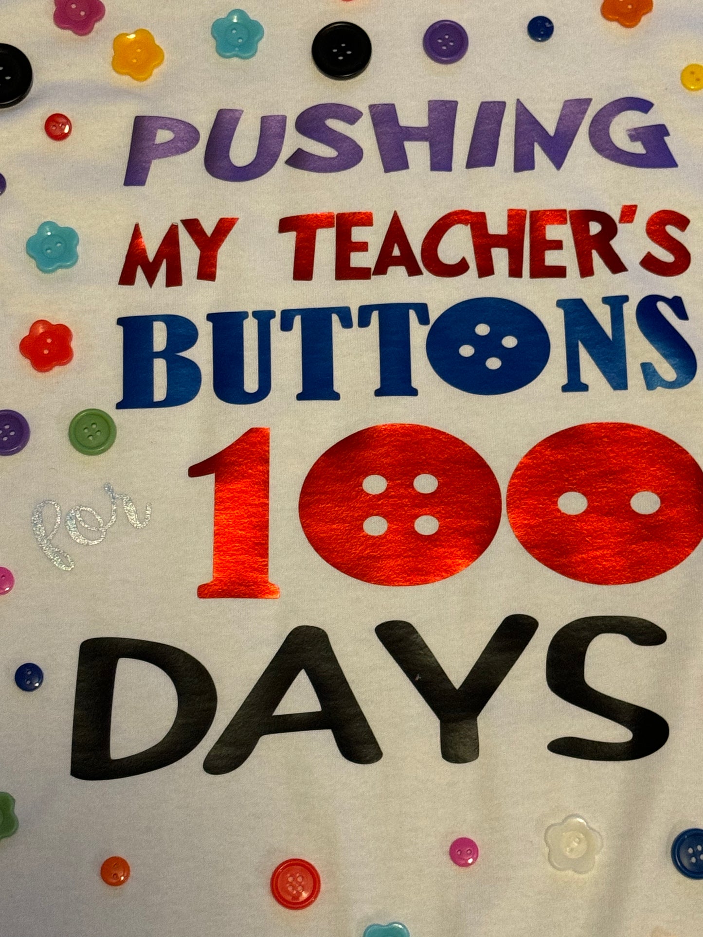 100 Days of School DIY Shirt