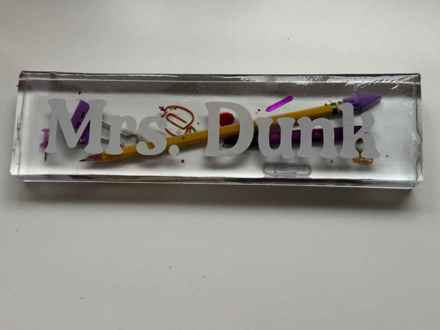 Resin Name Plate