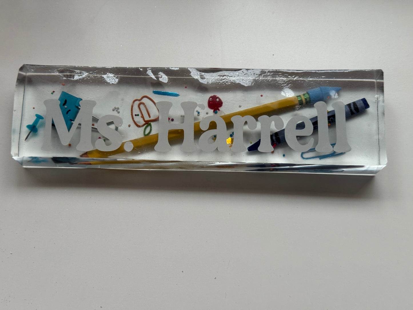 Resin Name Plate