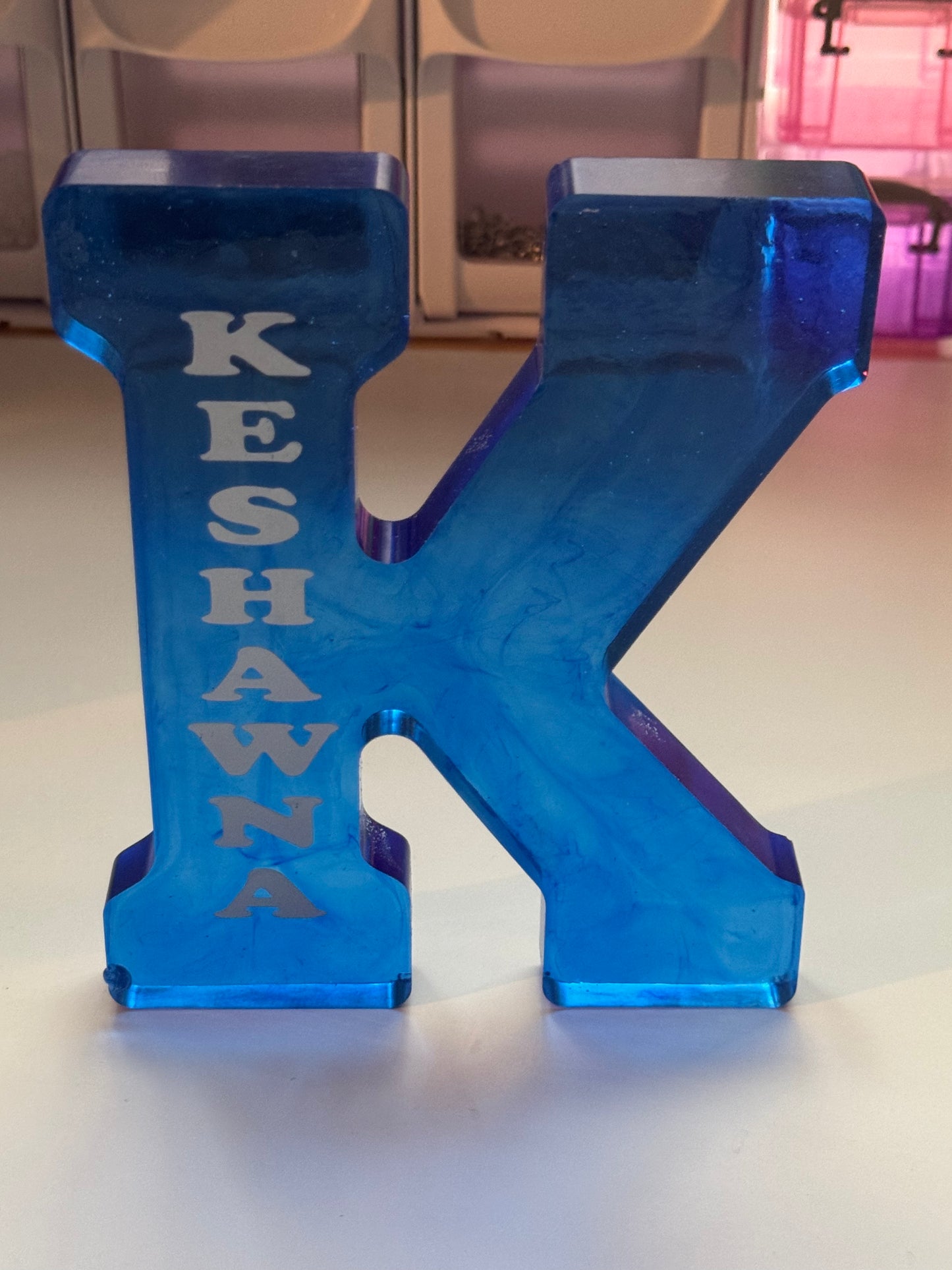 Large Resin Letter