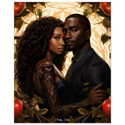Black Adam and Eve Poster