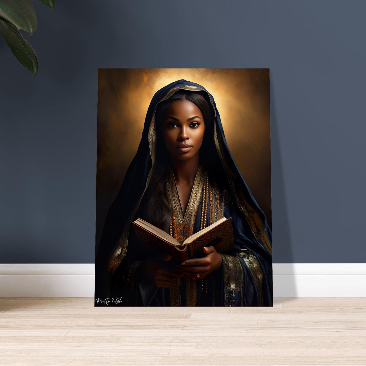 Black Mary Magdalene Museum-Quality Matte Paper Poster