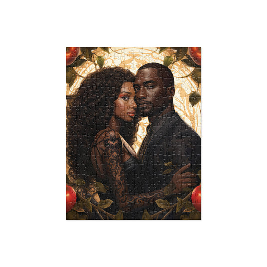 Black Adam and Eve Jigsaw puzzle