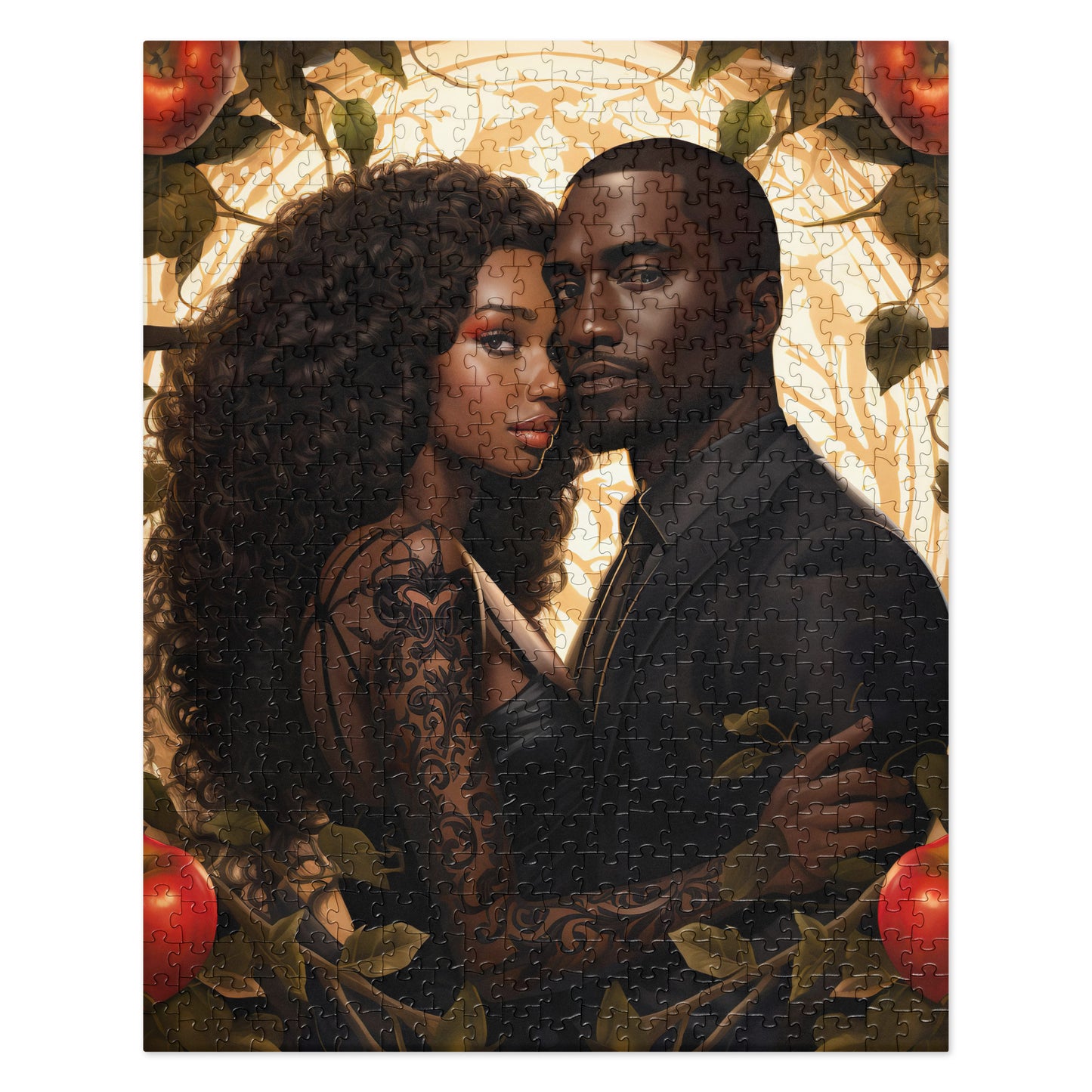 Black Adam and Eve Jigsaw puzzle