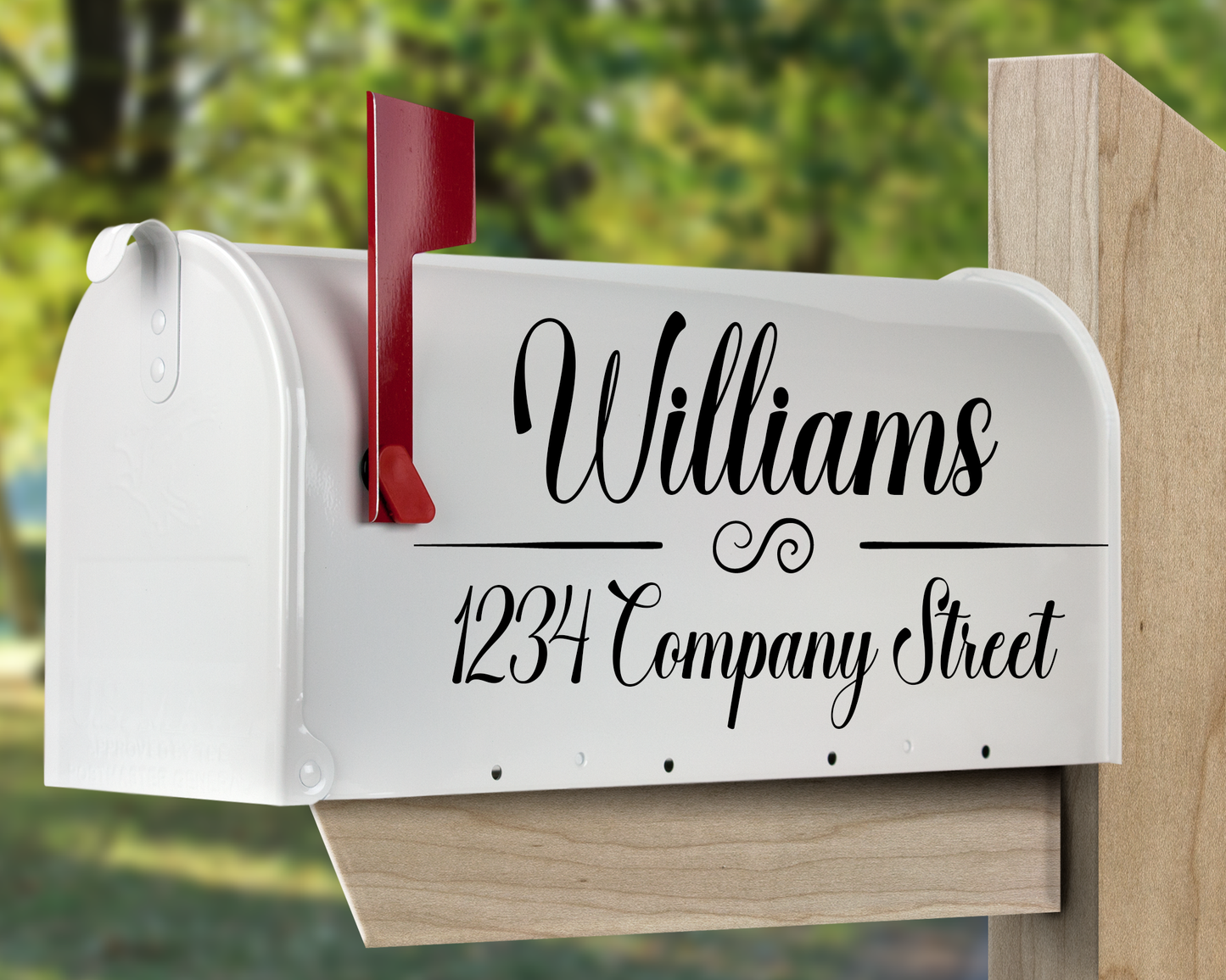 Mailbox Decal