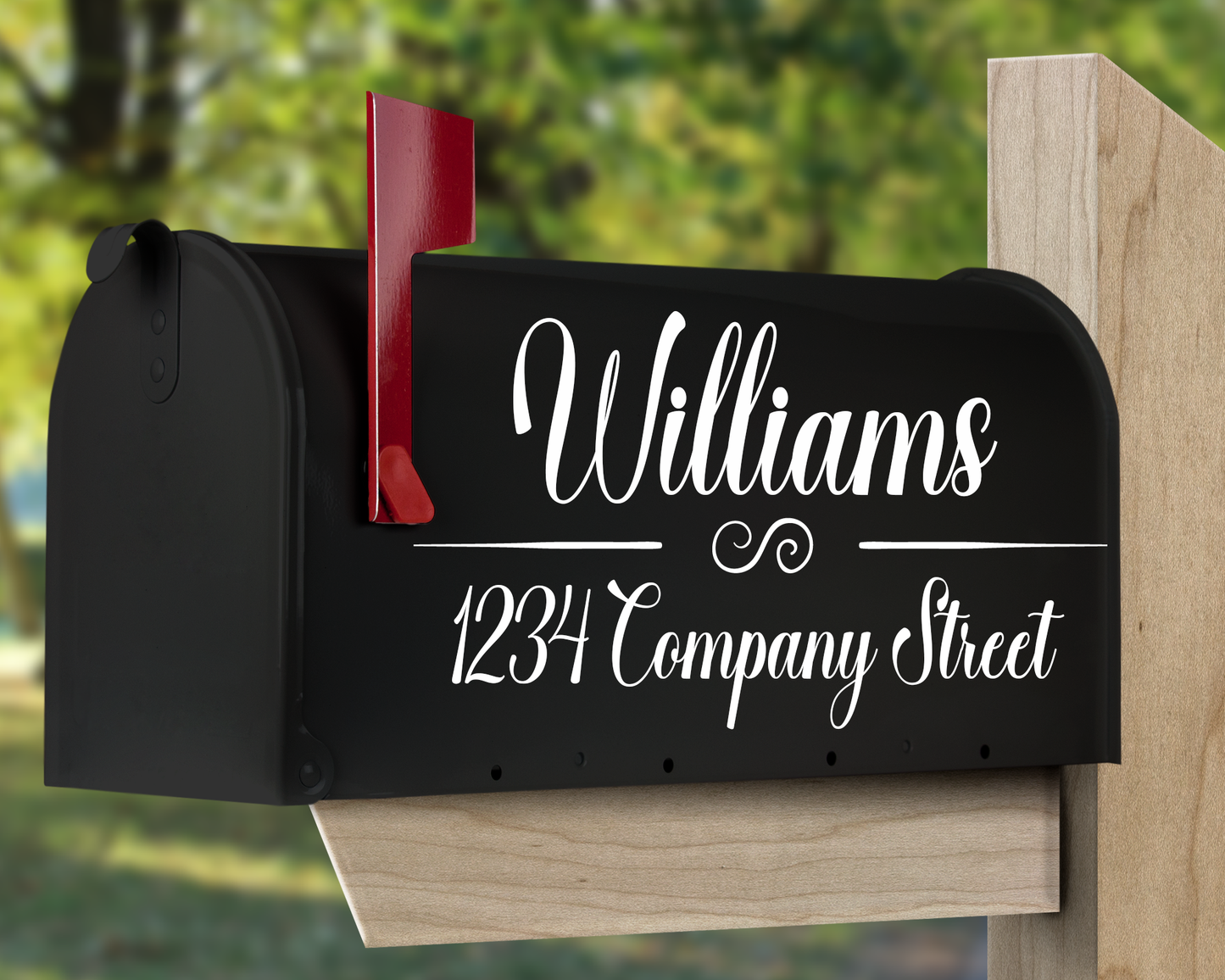 Mailbox Decal