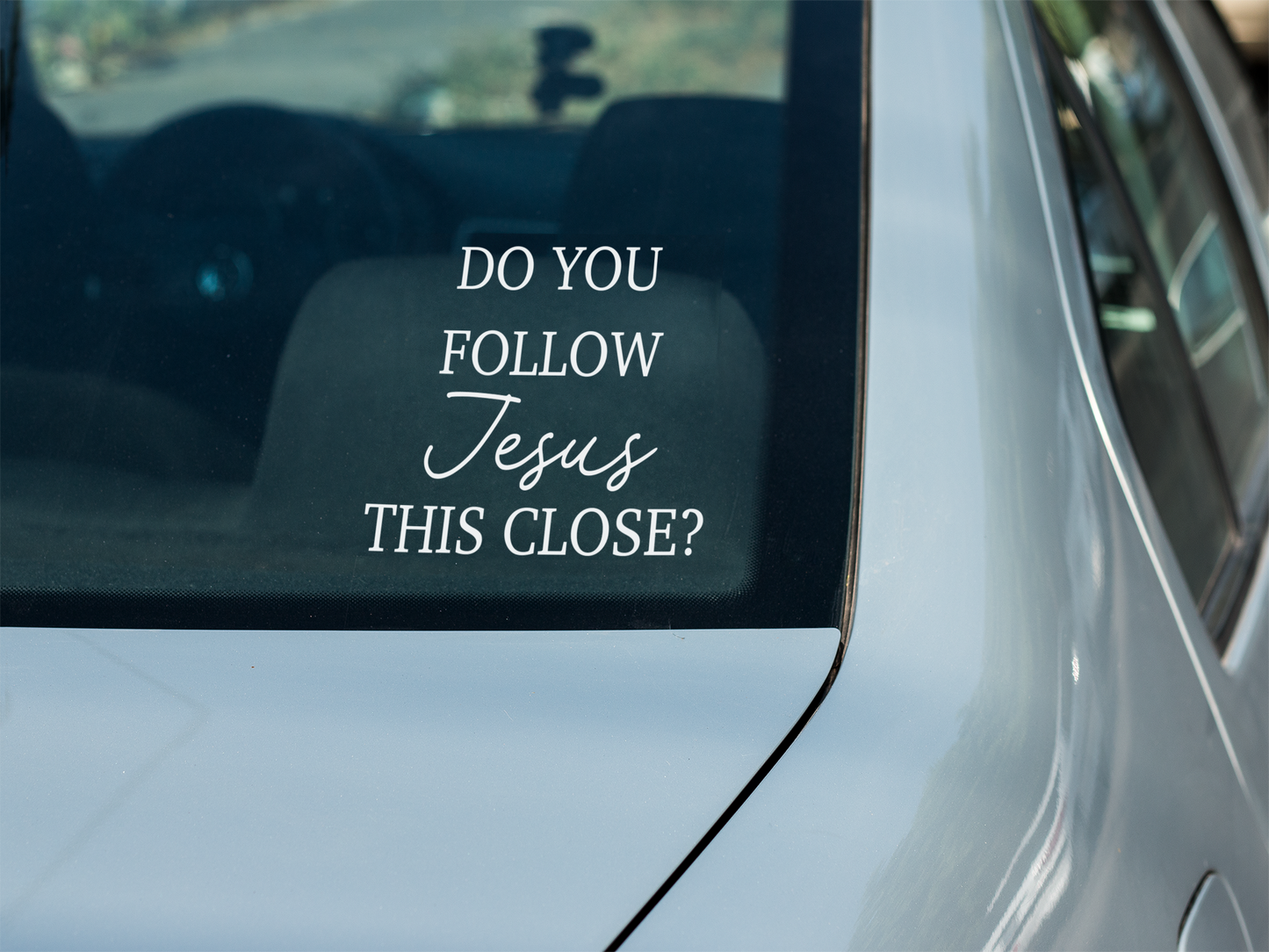 Do You Follow Jesus This Close?